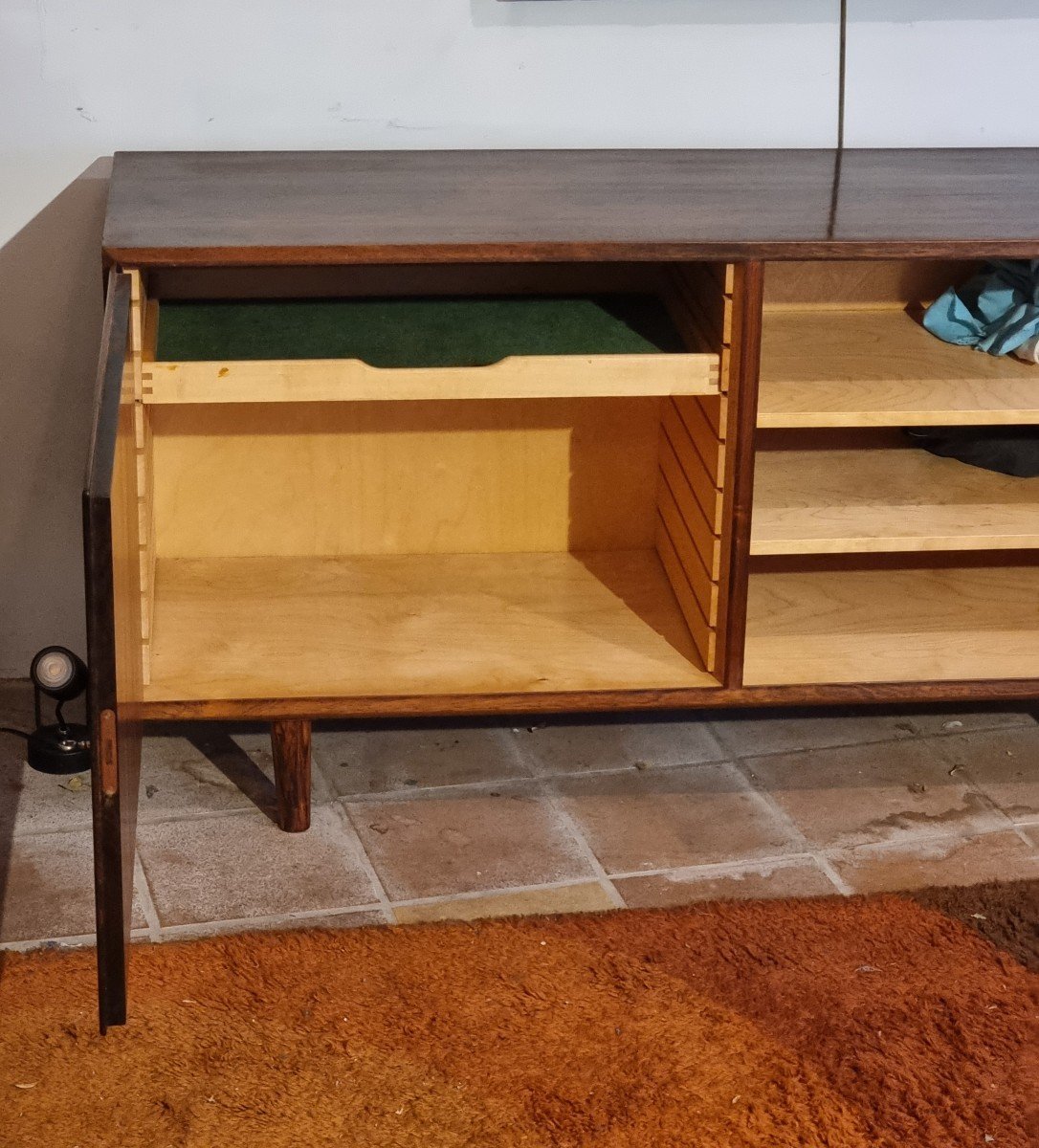 Scandinavian Sideboard By Carlo Jensen For Hundevad & Co - Rosewood - Ca 1960-photo-1