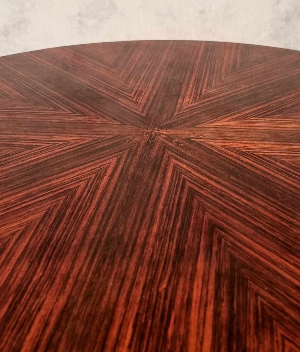 Coffee Table By Ico Parisi For Mim Roma - Rosewood - Ca 1960-photo-1