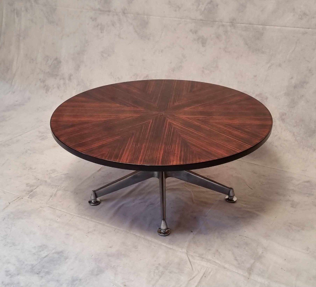 Coffee Table By Ico Parisi For Mim Roma - Rosewood - Ca 1960-photo-5