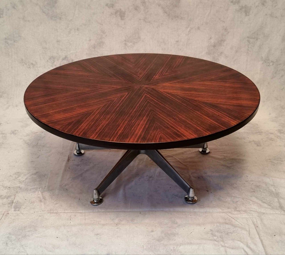 Coffee Table By Ico Parisi For Mim Roma - Rosewood - Ca 1960-photo-6