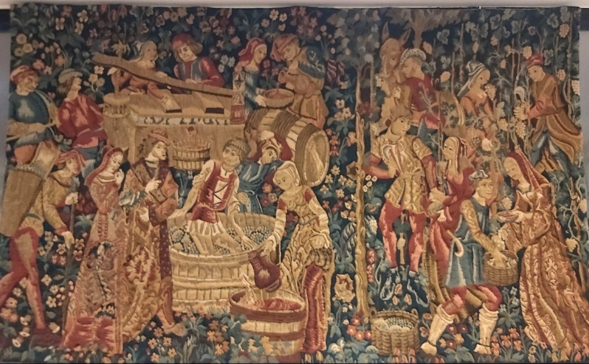 Aubusson Tapestry By Master Lissier Jean Laurent 