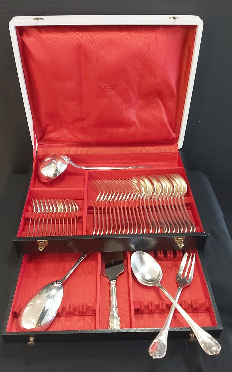 Christofle Marly Model 104-pieces Cutlery Set -photo-3