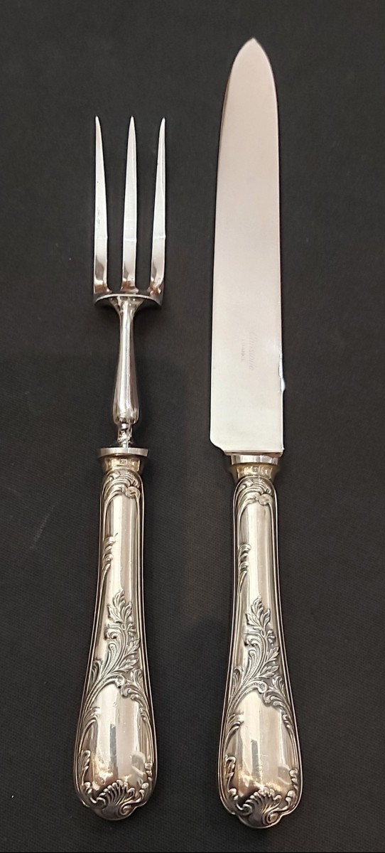 Christofle Marly Model 104-pieces Cutlery Set -photo-3