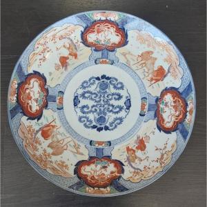 Rare Grand Plat Imari XIXème 