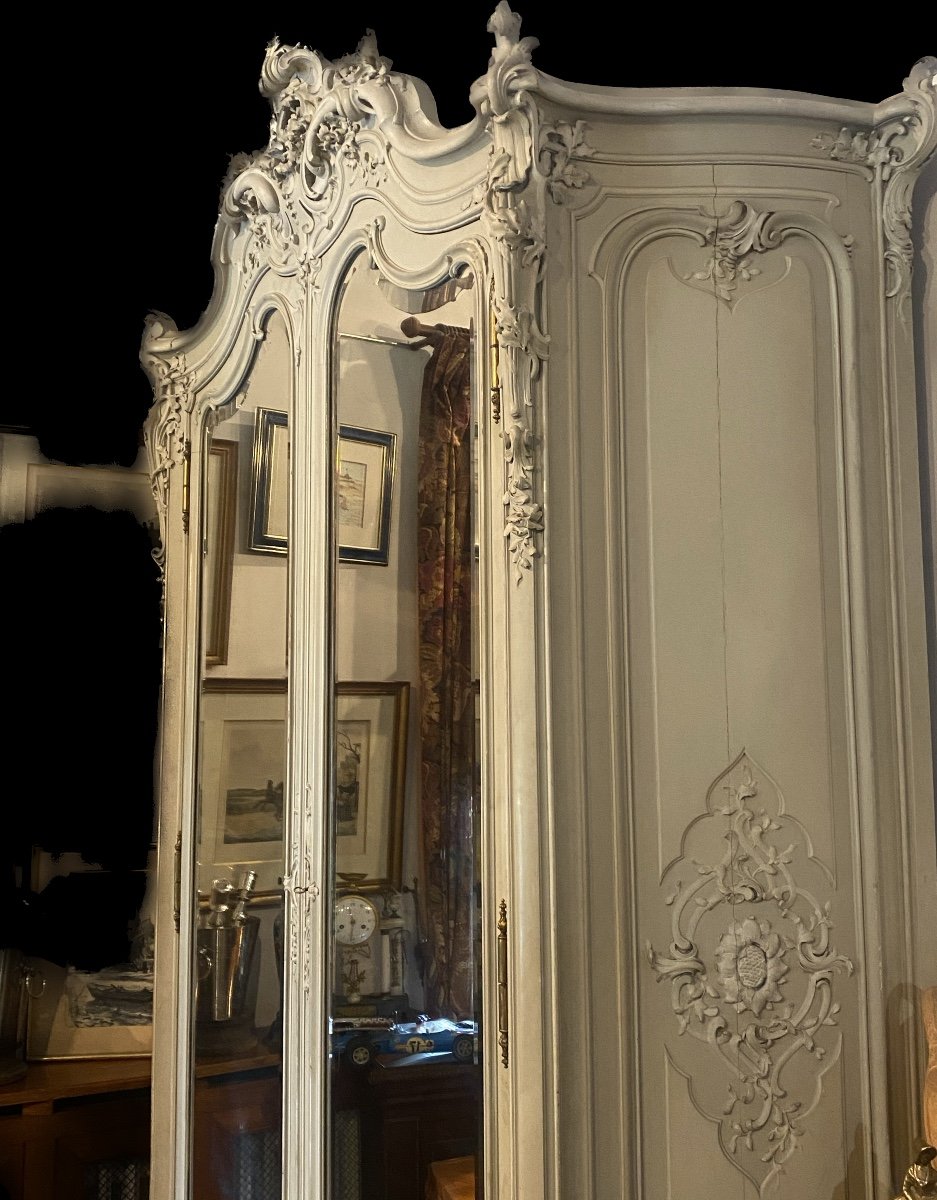 Louis XV Style Mirror Cabinet -photo-2