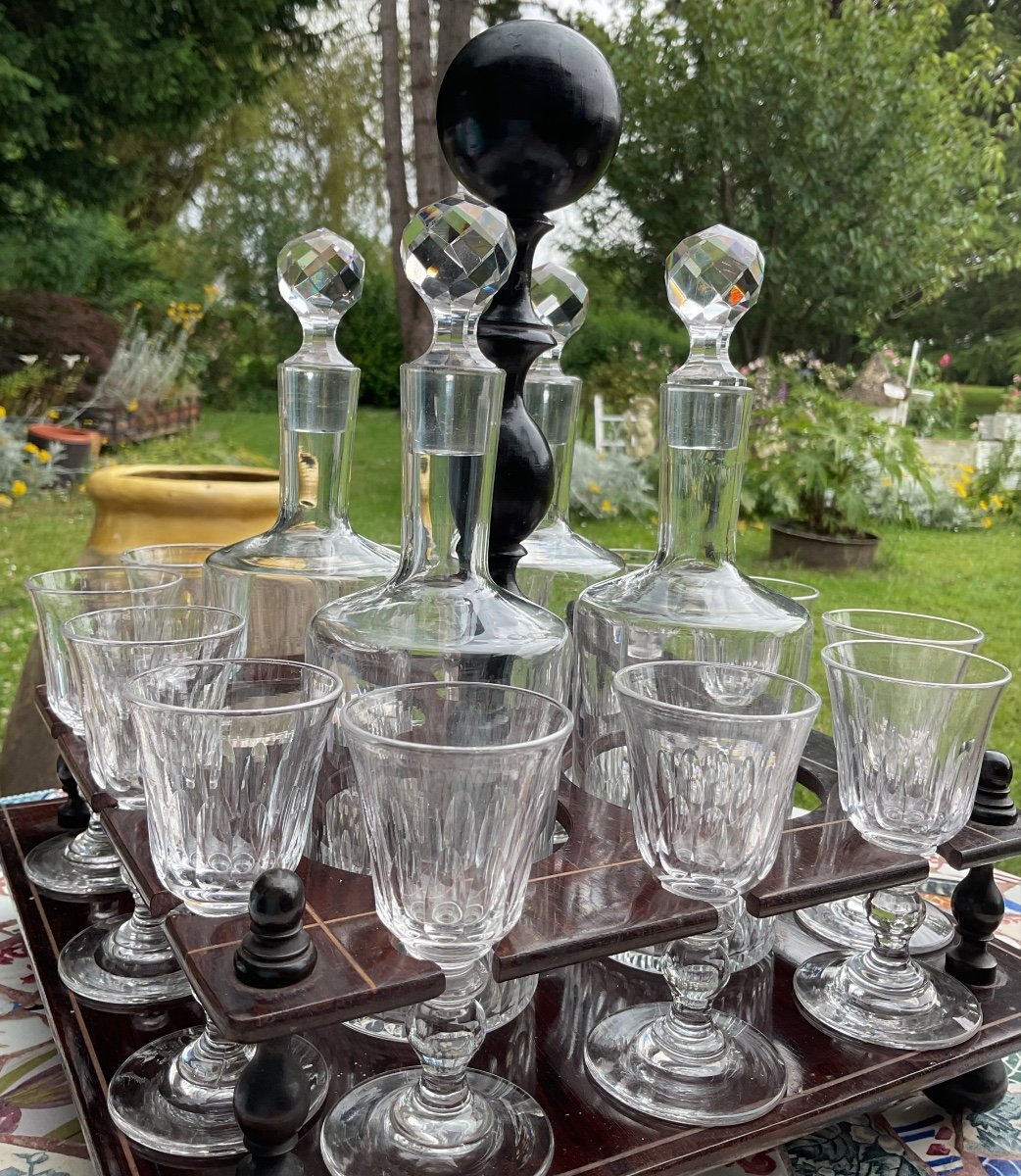 Baccarat Crystal Liqueur Or Digestive Service 