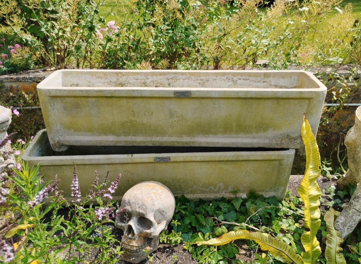 Paire De Jardinières Moderniste  Chanal Paris 