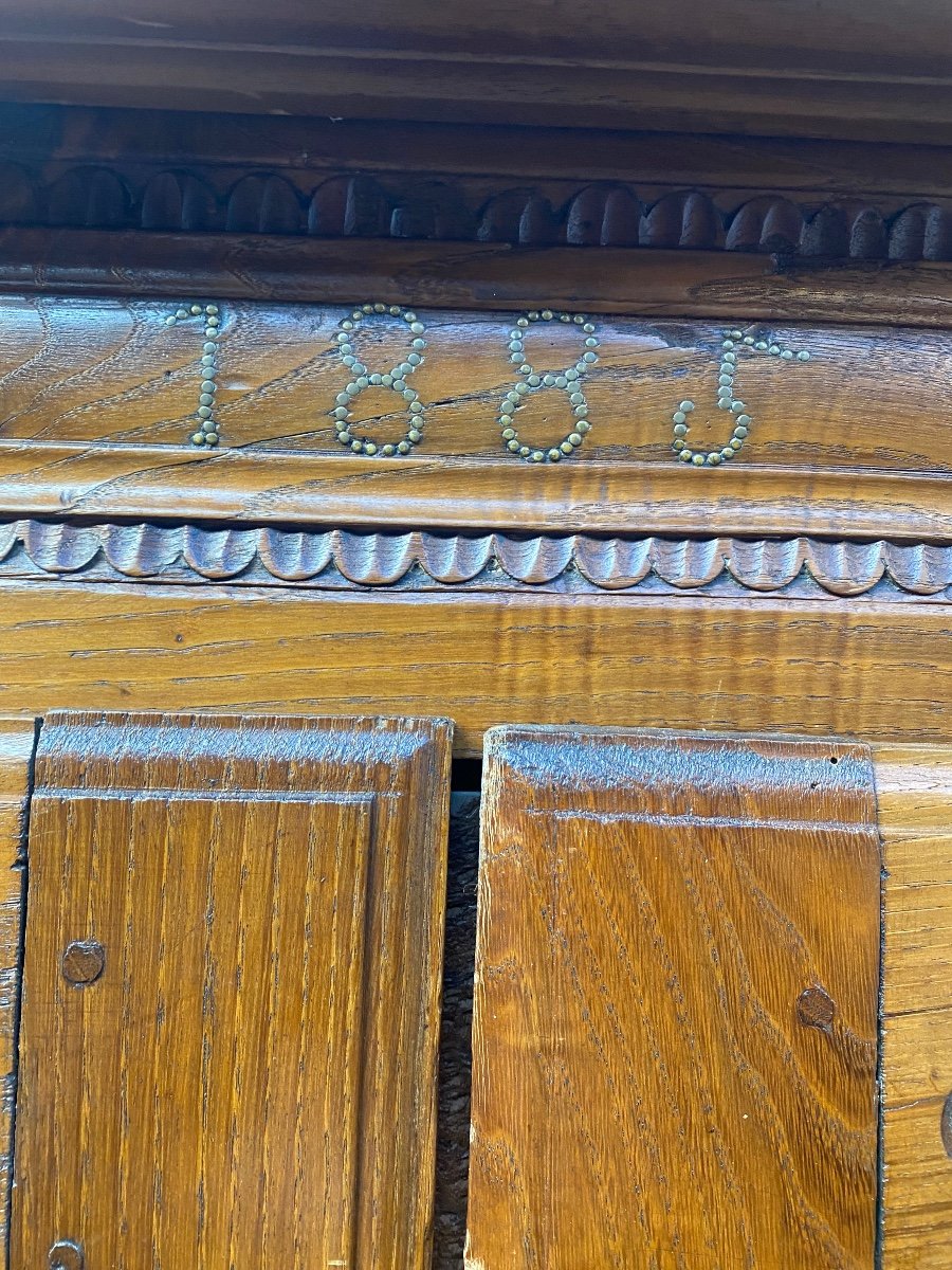 19th Century Breton Chest Of Drawers In Chestnut-photo-2