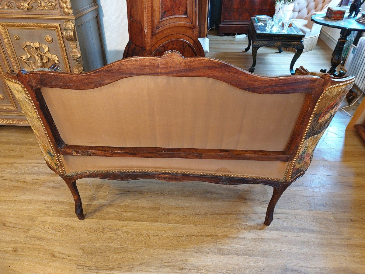 Banquette d'époque Louis XV-photo-2