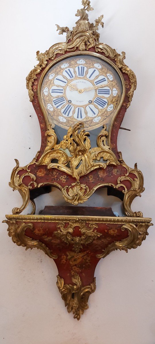 Cartel d'Applique d'époque Louis XV -photo-5