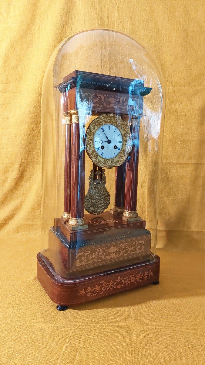 Portico Clock, Napoleon III Period-photo-2