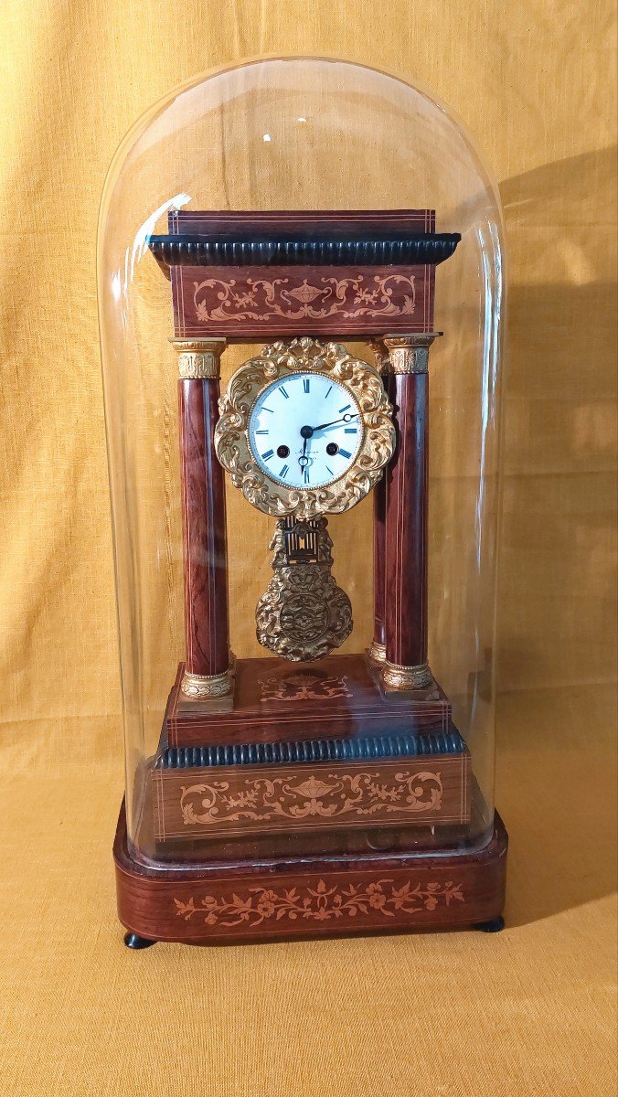 Portico Clock, Napoleon III Period-photo-3