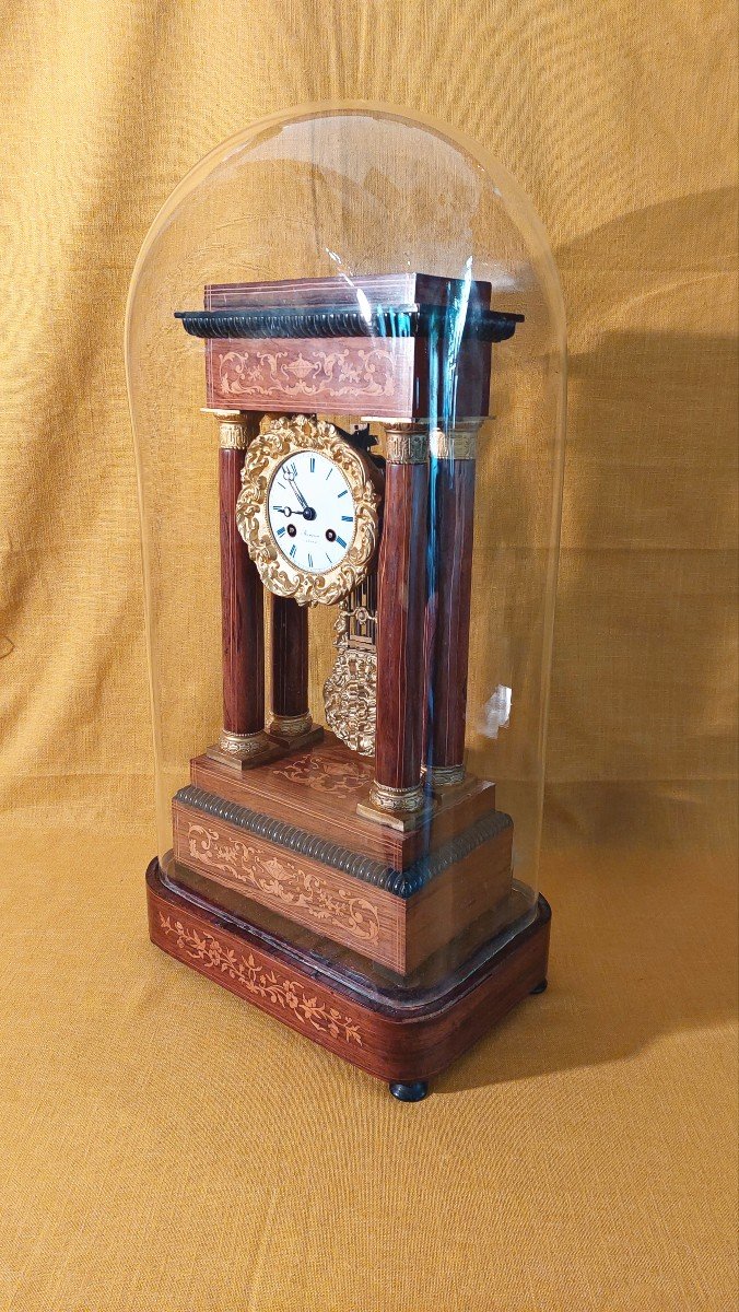Portico Clock, Napoleon III Period-photo-1