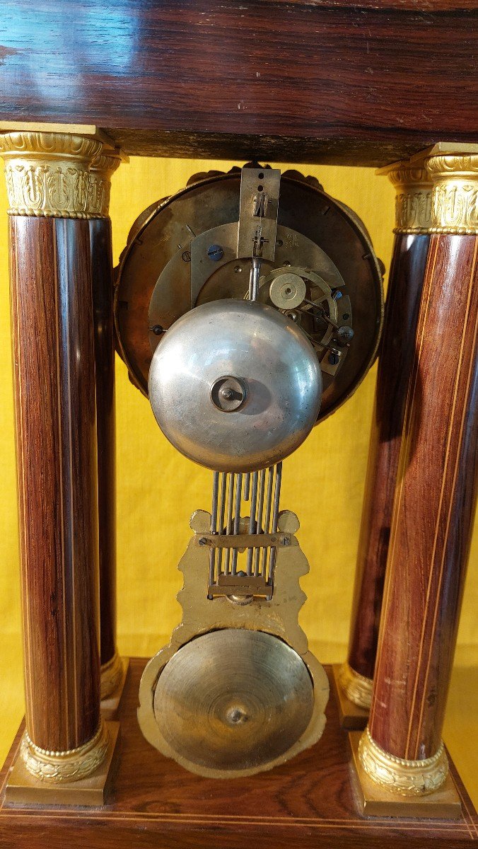 Portico Clock, Napoleon III Period-photo-2