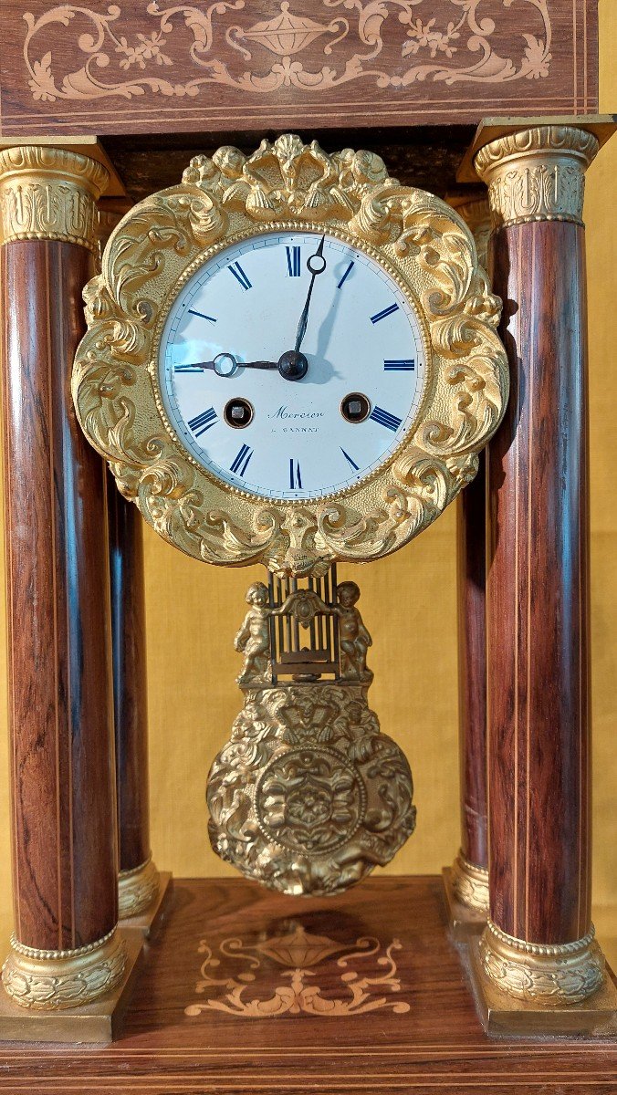 Portico Clock, Napoleon III Period-photo-5