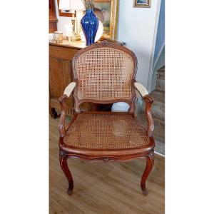 Fauteuil d'époque Louis XV 