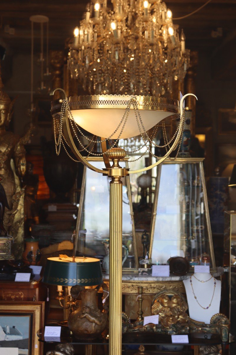 Floor Lamp From "hotel Lutetia", 20th Century-photo-4