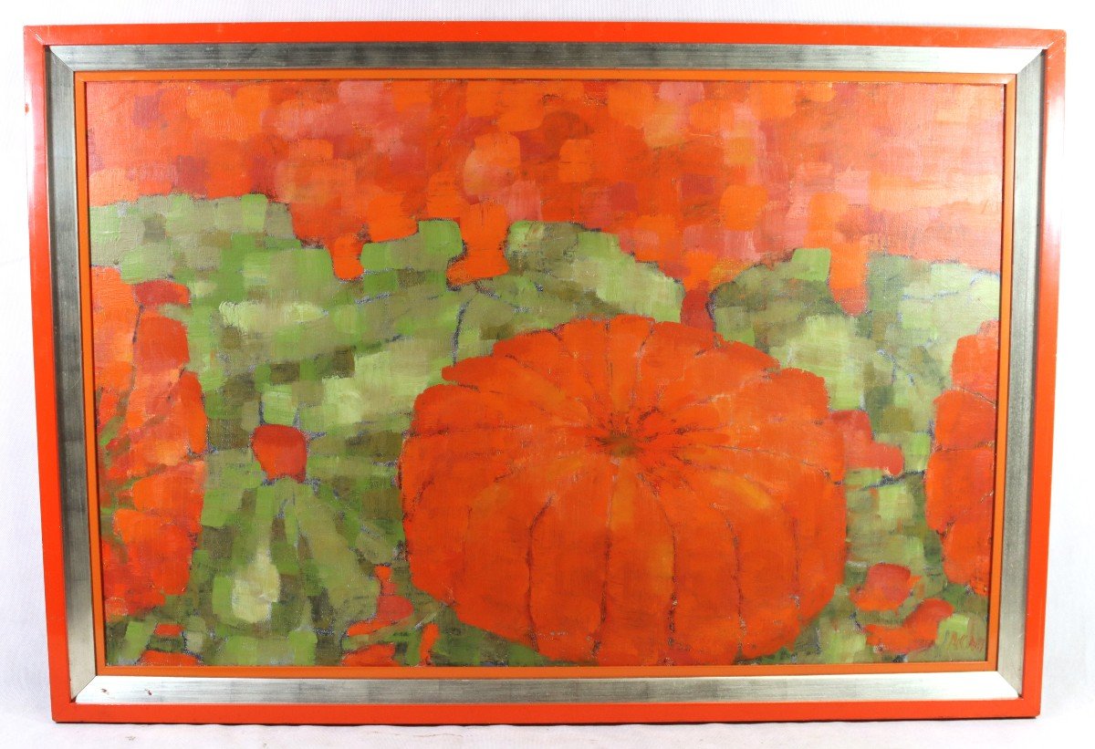 Anna Smidowicz-tokarska (1940), Hst “the Pumpkins”, 20th-photo-3