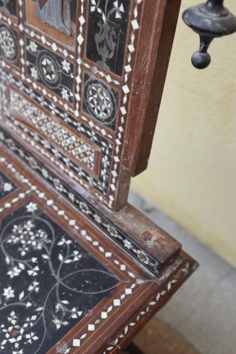 Attributed To Brambilla Adriano (1829-1855), Pair Of Chairs, 19th Century-photo-3