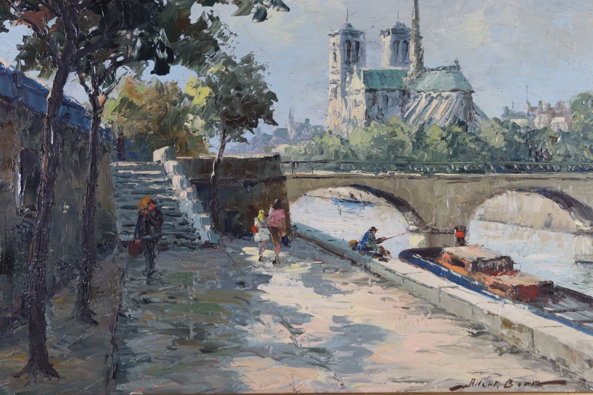 Albert Bern (1898-1968), Hst “notre Dame”, 20th-photo-3