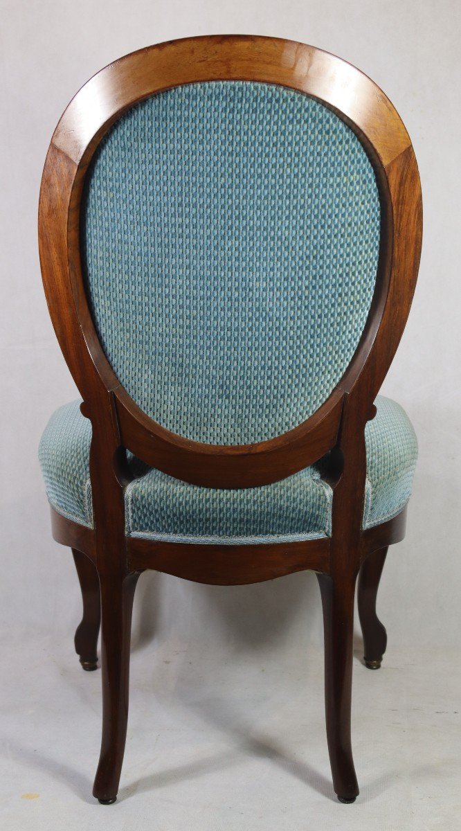 Jeanselme (1824-19th) Suite Of 2 Chairs And 2 Armchairs, Stamped, 19th-photo-7