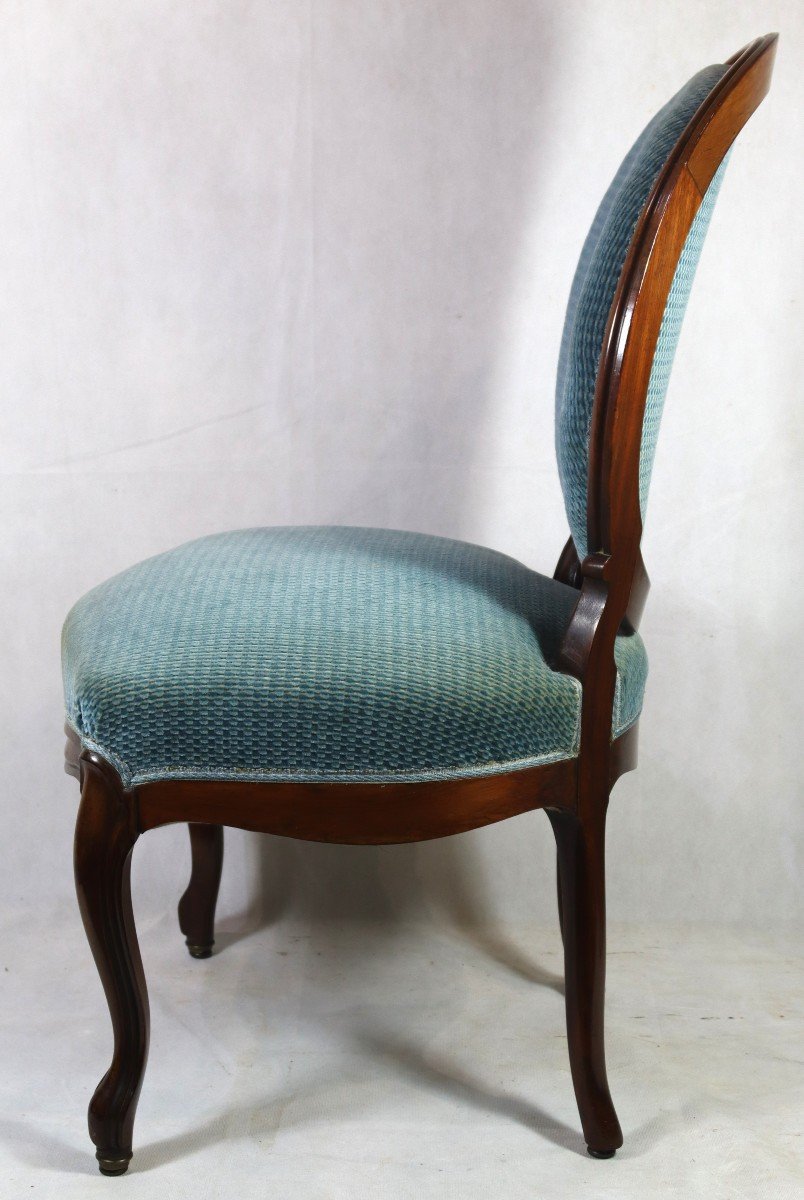 Jeanselme (1824-19th) Suite Of 2 Chairs And 2 Armchairs, Stamped, 19th-photo-8