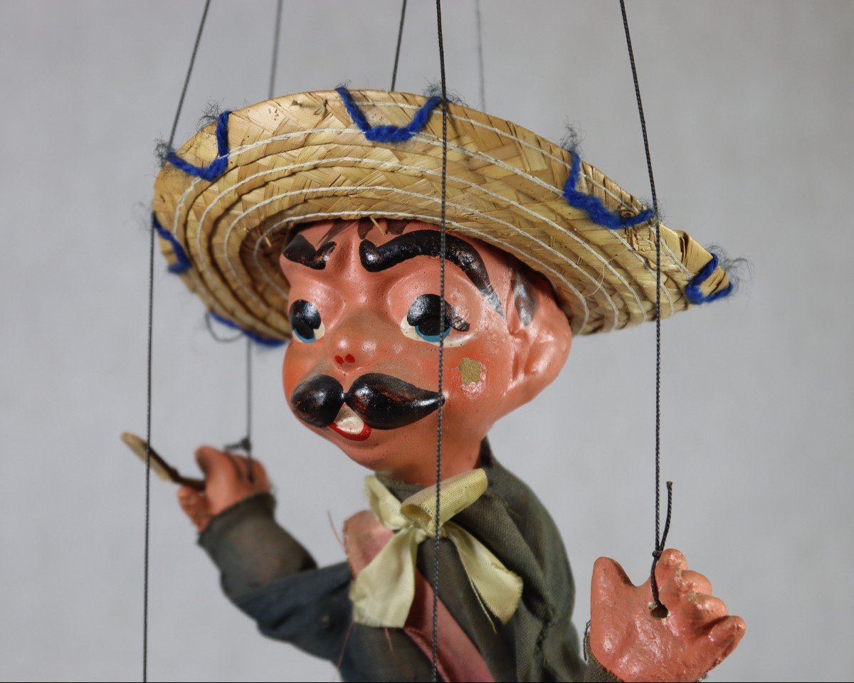 Mariachi Puppet, Mexico 20th Century-photo-3