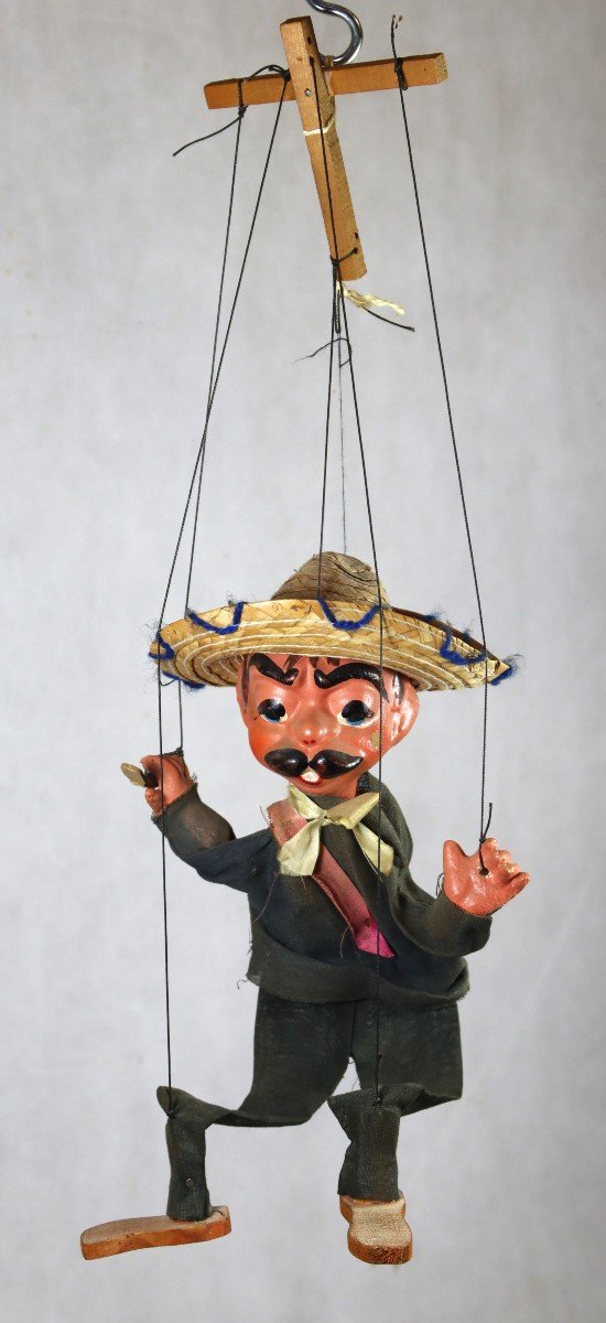 Mariachi Puppet, Mexico 20th Century