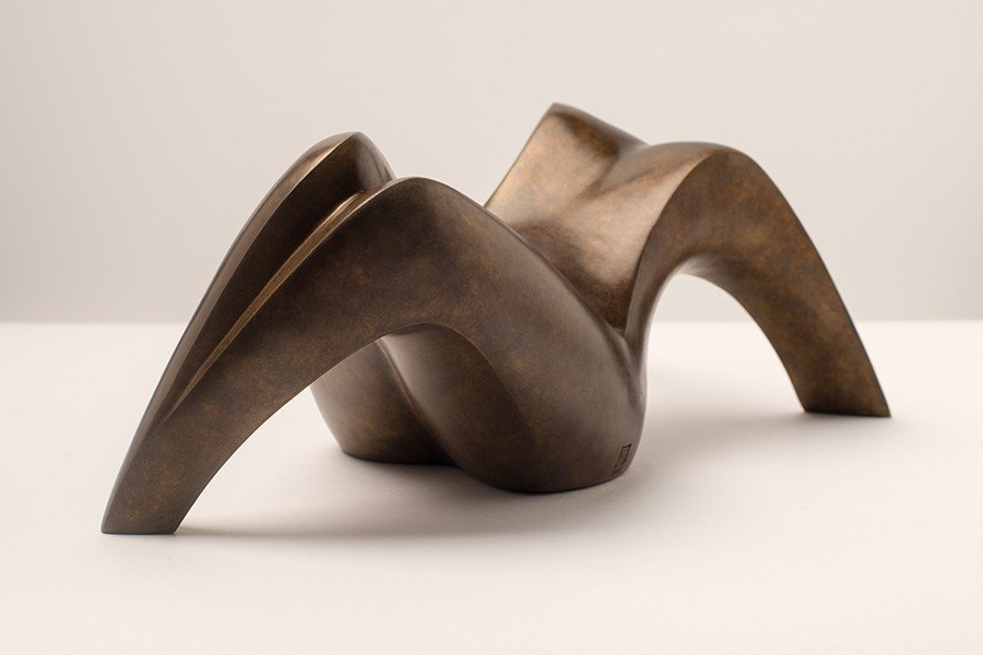 Philippe Cot (20th Century), Female Bronze Sculpture "tarkina".