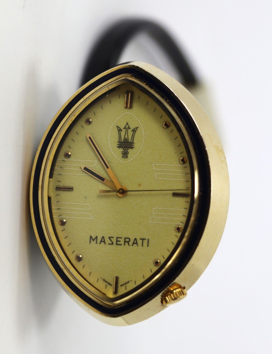 Bouchet Lassale, Mazerati Dashboard Watch, 20th Century-photo-2