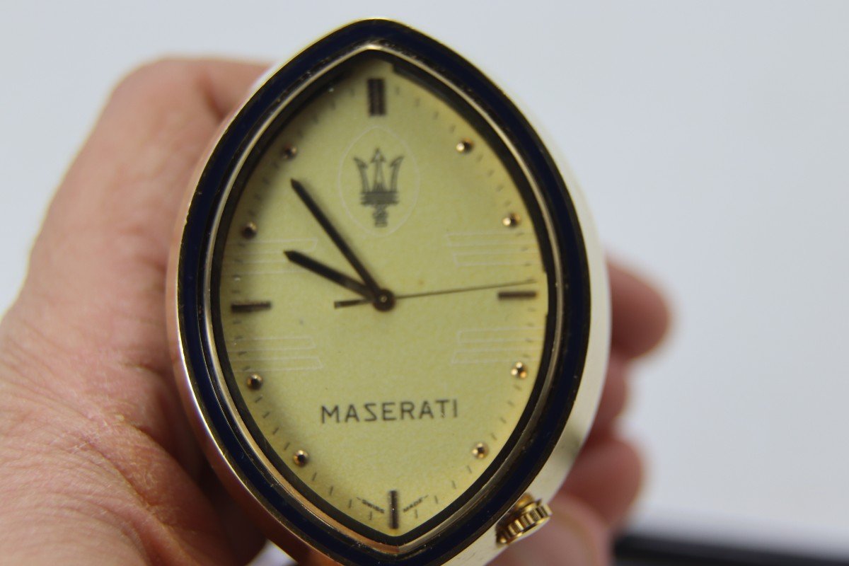 Bouchet Lassale, Mazerati Dashboard Watch, 20th Century-photo-2