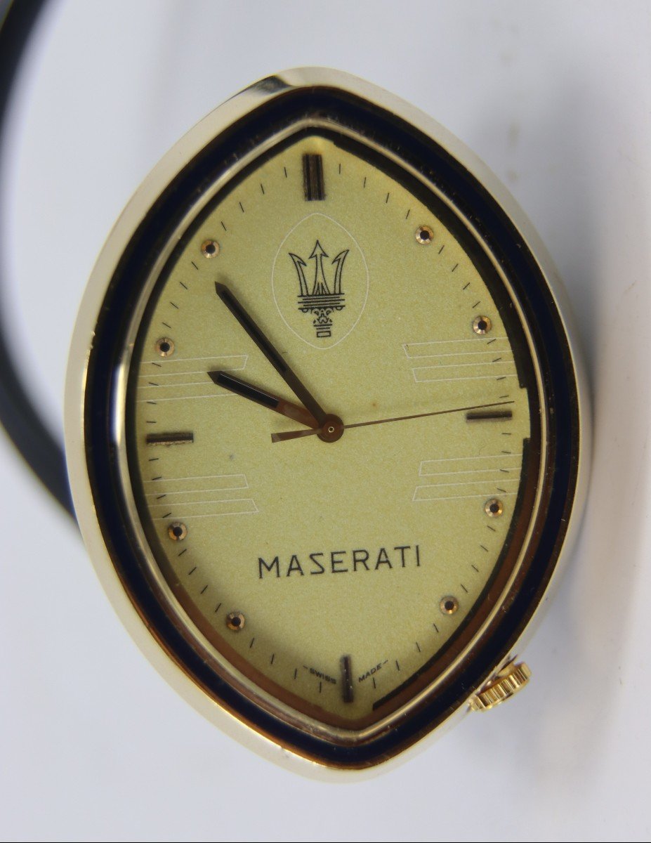 Bouchet Lassale, Mazerati Dashboard Watch, 20th Century