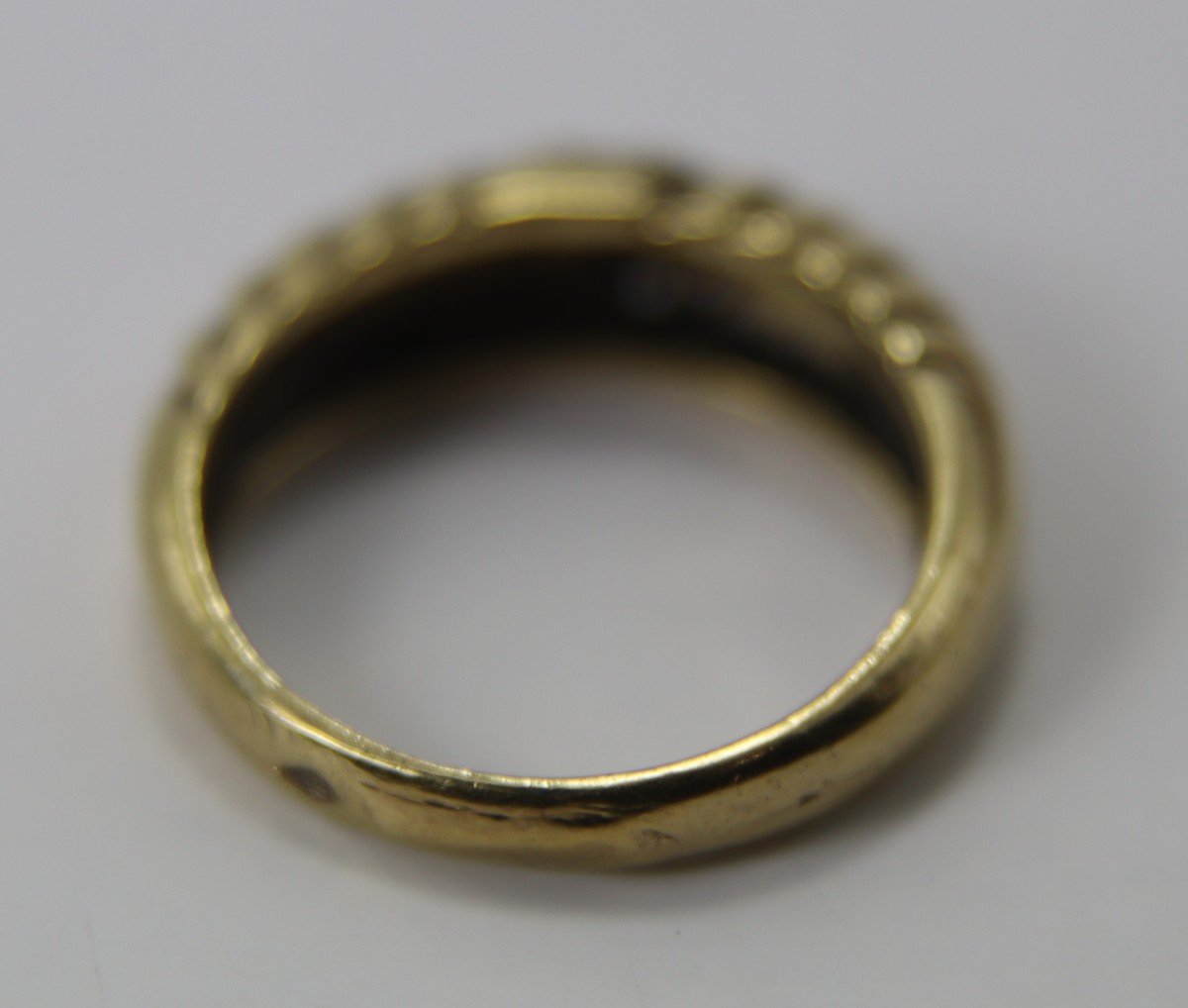 18k Gold Ring, Ttd 50, 20th Century-photo-2