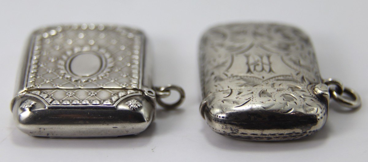 Two Silver Pyrogens, 116gr, 20th Century-photo-3