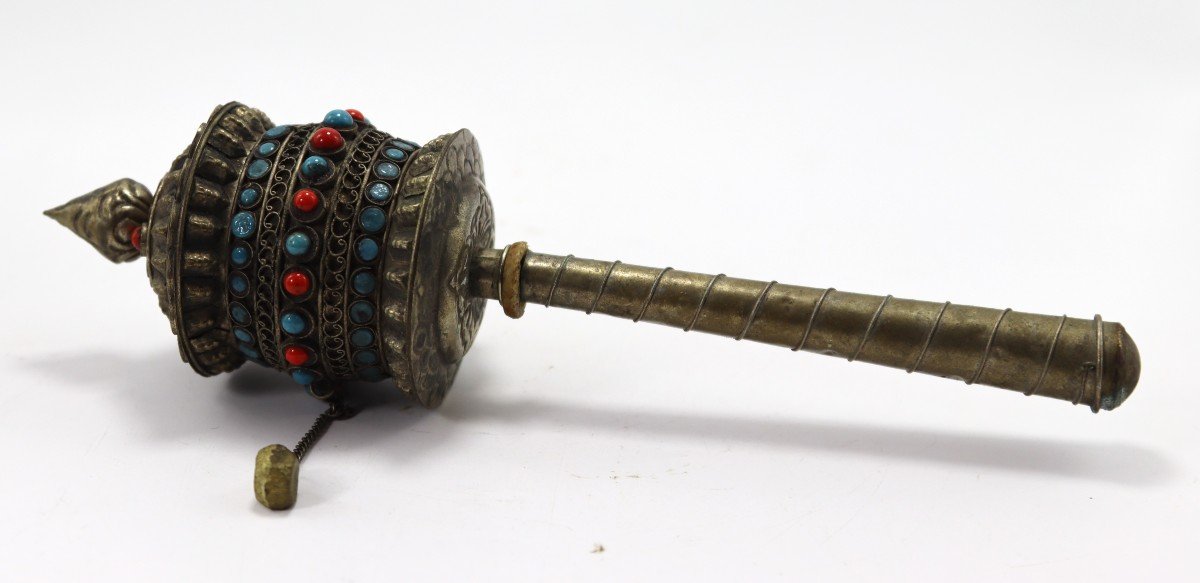 Prayer Wheel "mani Korlo", Tibet, 19th Century