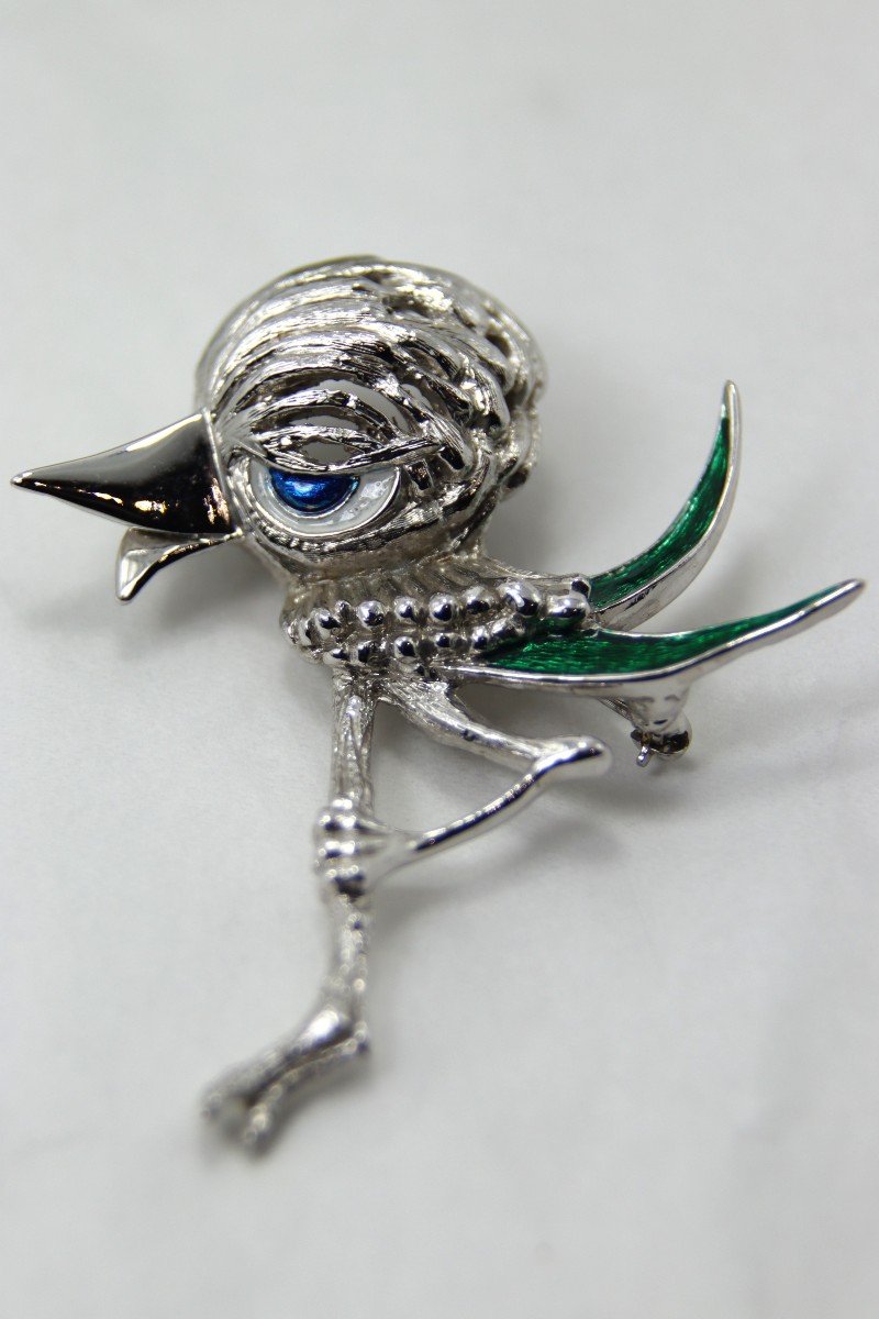 Broche Carven Paris" Oiseaux ", XXe-photo-2