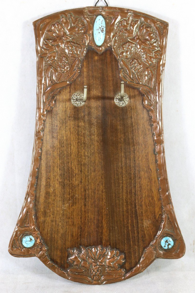 Ensemble Porte-brosse " Art Nouveau ", 1900-photo-3