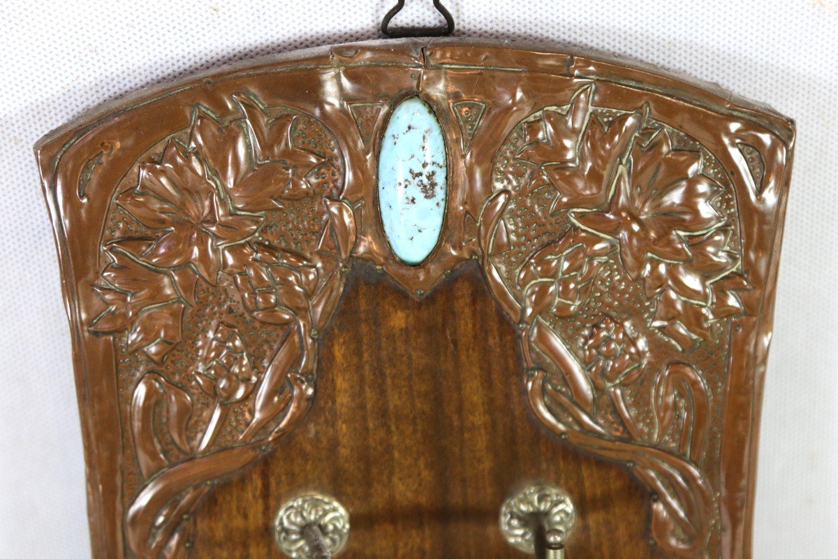 Ensemble Porte-brosse " Art Nouveau ", 1900-photo-2