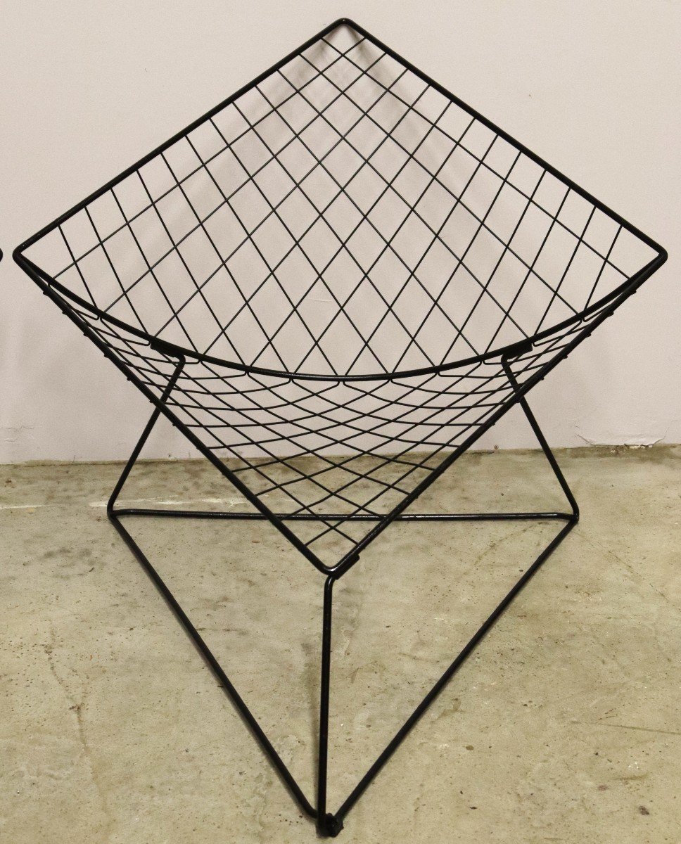 Niels Gammelgaard ( 1944 ), Paire De Fauteuils " Oti", 1980-photo-3