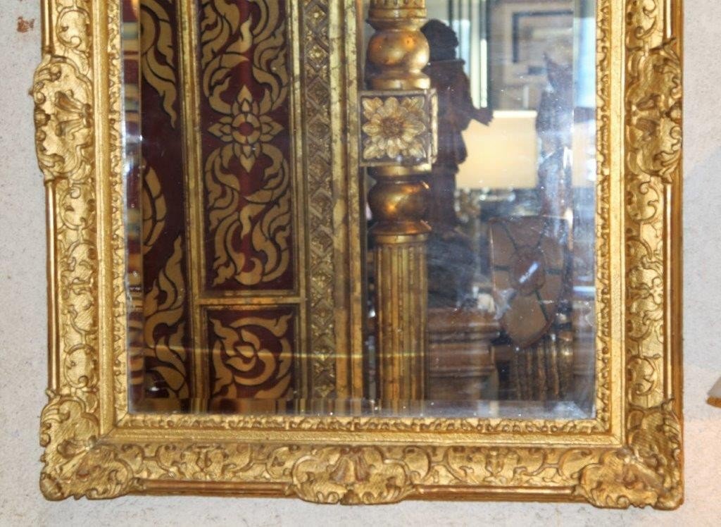 Large Regency Period Mirror, 18th Century-photo-1