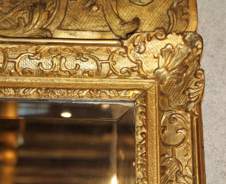 Large Regency Period Mirror, 18th Century-photo-4