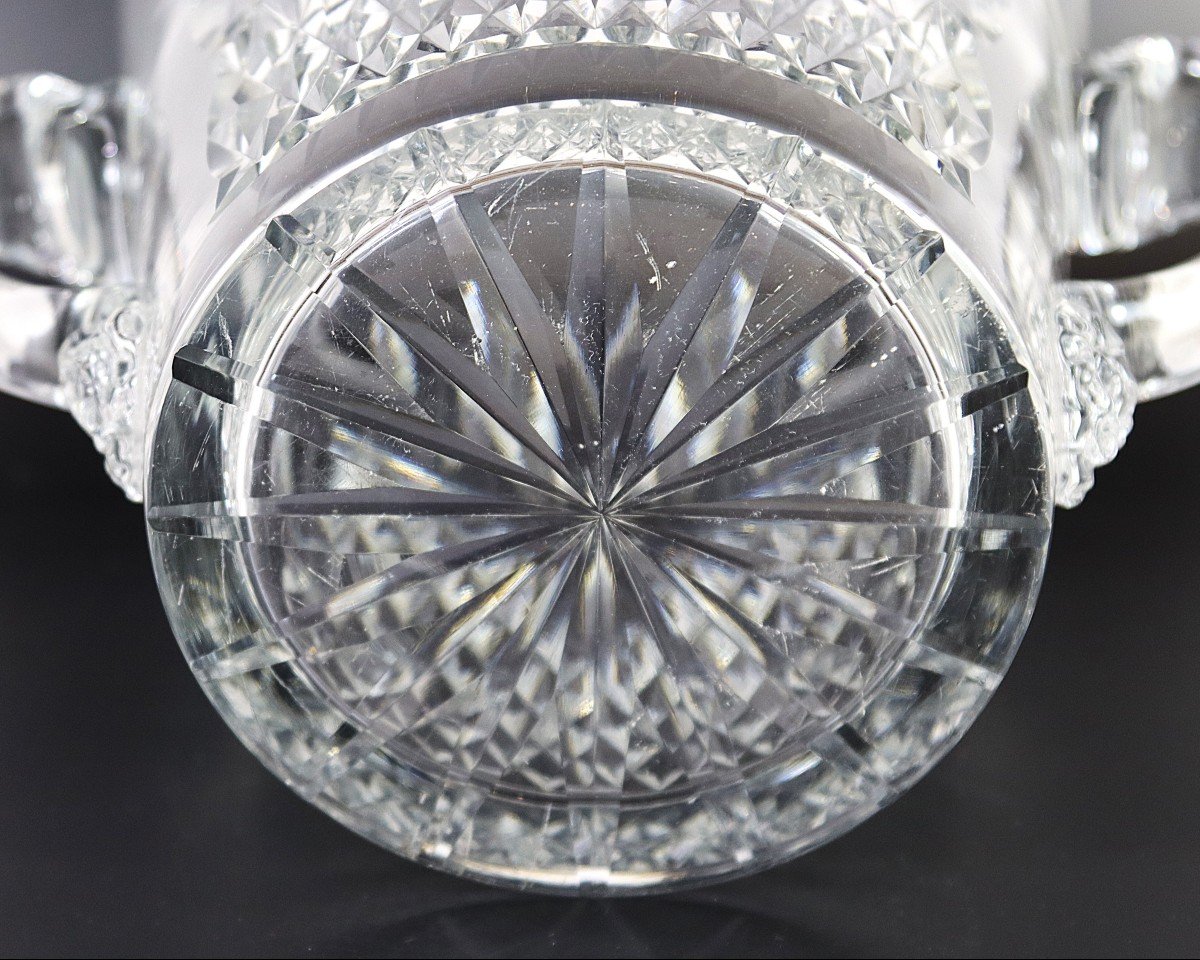 Cut Crystal Champagne Seal, 20th Century-photo-4