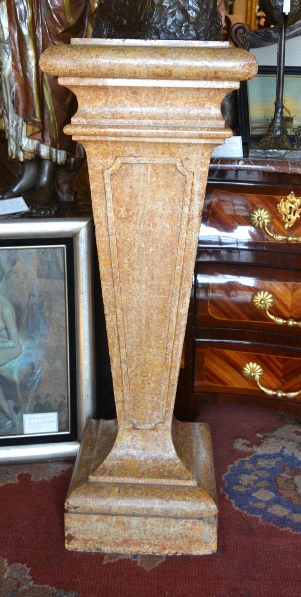 Pair Of Marble Girdles From Valencia, Nineteenth-photo-2