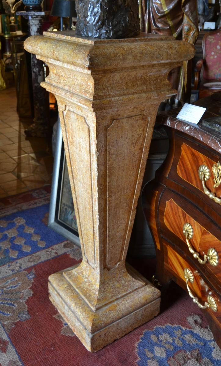 Pair Of Marble Girdles From Valencia, Nineteenth-photo-3