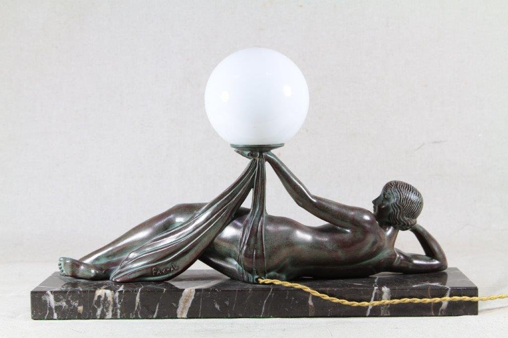 Max Le Verrier & Le Faguays, Lamp Sculpture -photo-2