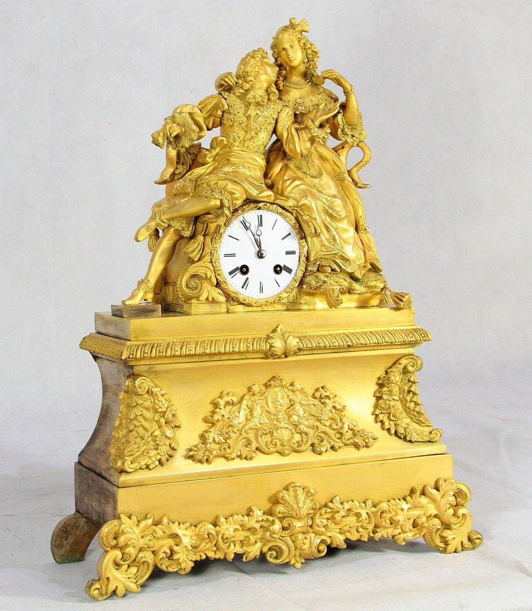 Gilt Bronze Clock -photo-3