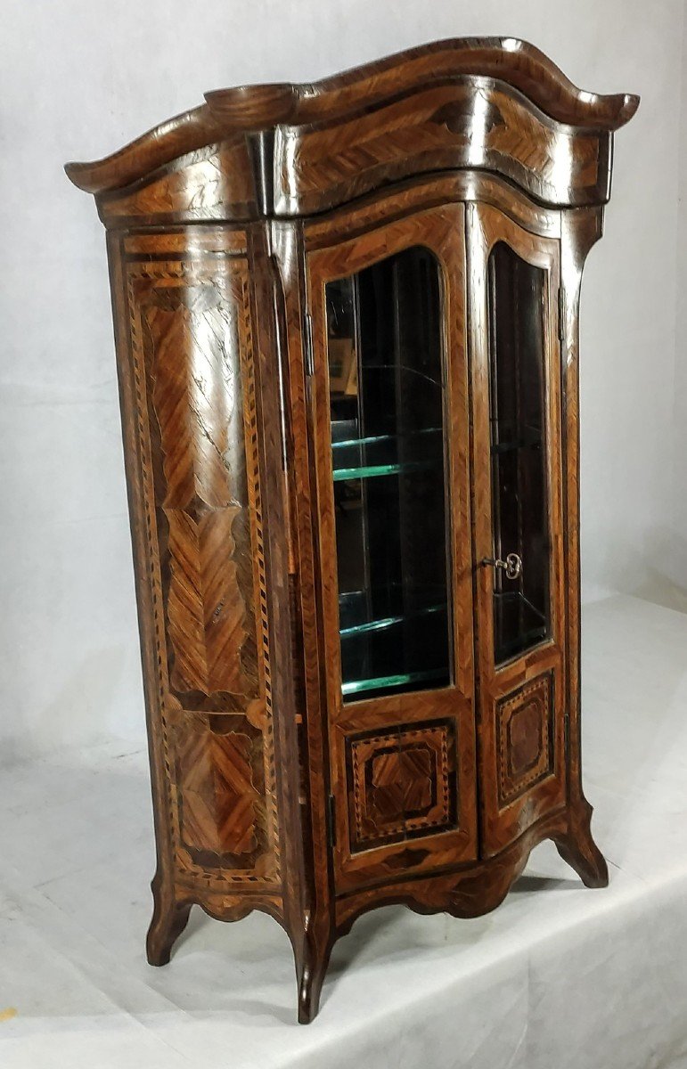 Master's Cabinet, Louis XV Curved Wardrobe, Late Eighteenth-photo-2