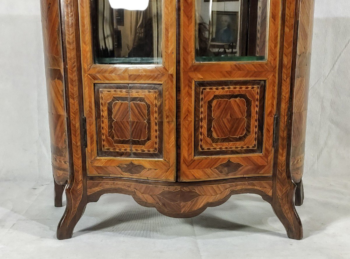 Master's Cabinet, Louis XV Curved Wardrobe, Late Eighteenth-photo-2