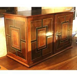 Rosewood And Ebony Cabinet, 17th Century