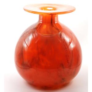 Charles Schneider (1881-1953), Ball Vase, Signed, Around 1930